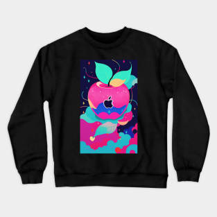 Colorful big apple Crewneck Sweatshirt